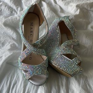 Rhinestone wedges